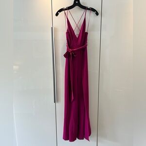 Lulu's Hype Dream Split Leg Strappy Jumpsuit XS